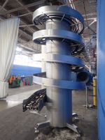 Ambaflex Ss Powered Spiral Belt Conveyor