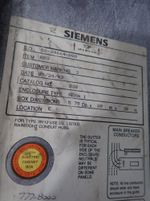 Siemens Breaker Panel