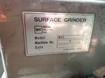 Mht Surface Grinder 