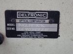 Deltronic Optical Comparator