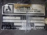 Ametek Dead Weight Pressure Tester