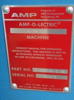 Amp Terminating Crimper