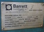 Barrett Centrifugals Barrett Centrifuge