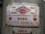 Webo Webo R1bs Radial Arm Drill