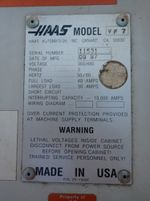 Haas Haas Vf7 Cnc Vmc