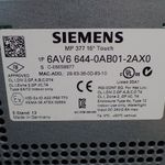 Siemens Siemens 6av6 6440ab012ax0 Mp 377 Operators Touch Panel 15 
