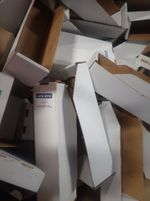 Uline Cardboard Bins