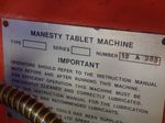 Manesty Manesty Bbb4 Tablet Press