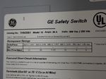 General Electric Non Fusible Disconnect