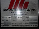 Motion Industries Hydraulic Unit