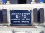 Brown  Sharpe Universal Tool Grinder