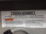 General Machinery 10 Drill Press