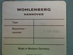 Wohlenberg Regent Guillotine Paper Cutter