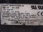 Custom Servo Motor Inc Servo Motor