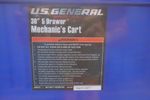 Us General 30 5 Drawer Mechanics Cart