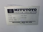 Mitutoyo Optical Comparator