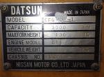 Datsun Propane Fork Lift