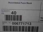  Assembled Face Masks