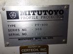 Mitutoyo  Mitutoyo  Pv600 Profile Projector