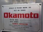 Okamoto Okamoto 1632n Surface Grinder