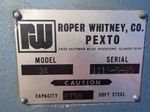 Roper Whitney Roper Whitney 34 Punch Press