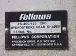 Fellows Fellows Fs400125 Gear Shaper