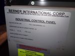 Berner International Corp Air Curtain