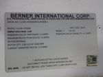 Berner International Corp Air Curtain