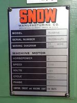 Snow Tapping Machine