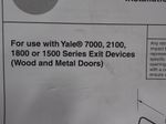 Yale Door Handle