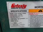 Grizzly Mortising Machine