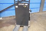 Crown Electric Center Controlled Rideon Pallet Truck