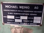 Weinig Profile Knife Grinder
