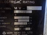 Mori Seiki Cnc Vmc