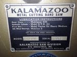 Kalamazoo Horizontal Band Saw