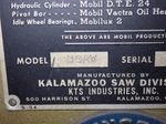 Kalamazoo Horizontal Band Saw
