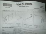 Von Duprin Power Supply