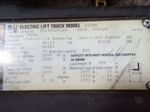 Hyster Electric Forklift W Slip Sheet