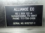 Alliance Ec Hot Air Dryer Module
