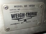 Weigh Tronix  Ss Scale 