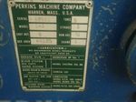 Perkins Machine Company Punch Press