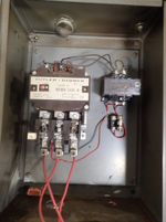 Cutler Hammer Enclosure W Size 4 Contactor  Transformer