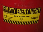 Eagle Oily Waste Can