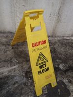 Rubbermaid Caution Sign