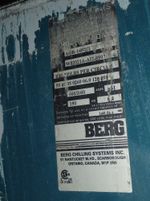 Berg Chilling Systems Control Panel