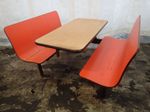 Plymold Booths Cafeteria Table