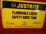 Justrite Flammable Rinse Tank