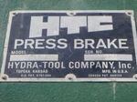 Htc  Hydratool Company Press Brake