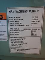 Kira Kira Pcv30es Cnc Tapping Center
