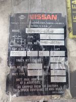 Nissan Electric Pallet Jack